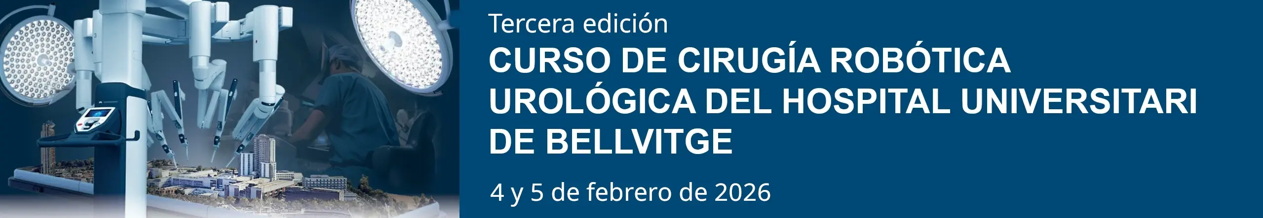 Curso de Cirugía Robótica Urológica del Hospital Universitari de Bellvitge